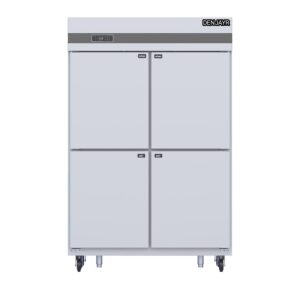 TỦ ĐÔNG INOX 4 CÁNH HỆ QUẠT GIÓ BẢN CAO CẤP NHẤT 2025 – MODEL DJTĐ4C