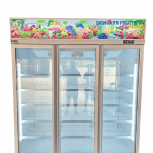 TỦ MÁT 3 CÁNH SIÊU CAO CẤP THƯƠNG HIỆU DENJAYR CHUYÊN HOA QUẢ – NƯỚC NGỌT BẢN CAO CẤP NHẤT 2025 - TÍCH HỢP CHỨC NĂNG BÙ ẨM VÀ SẤY KÍNH ĐIỆN ĐỜI MỚI – MODEL DJTM1800L